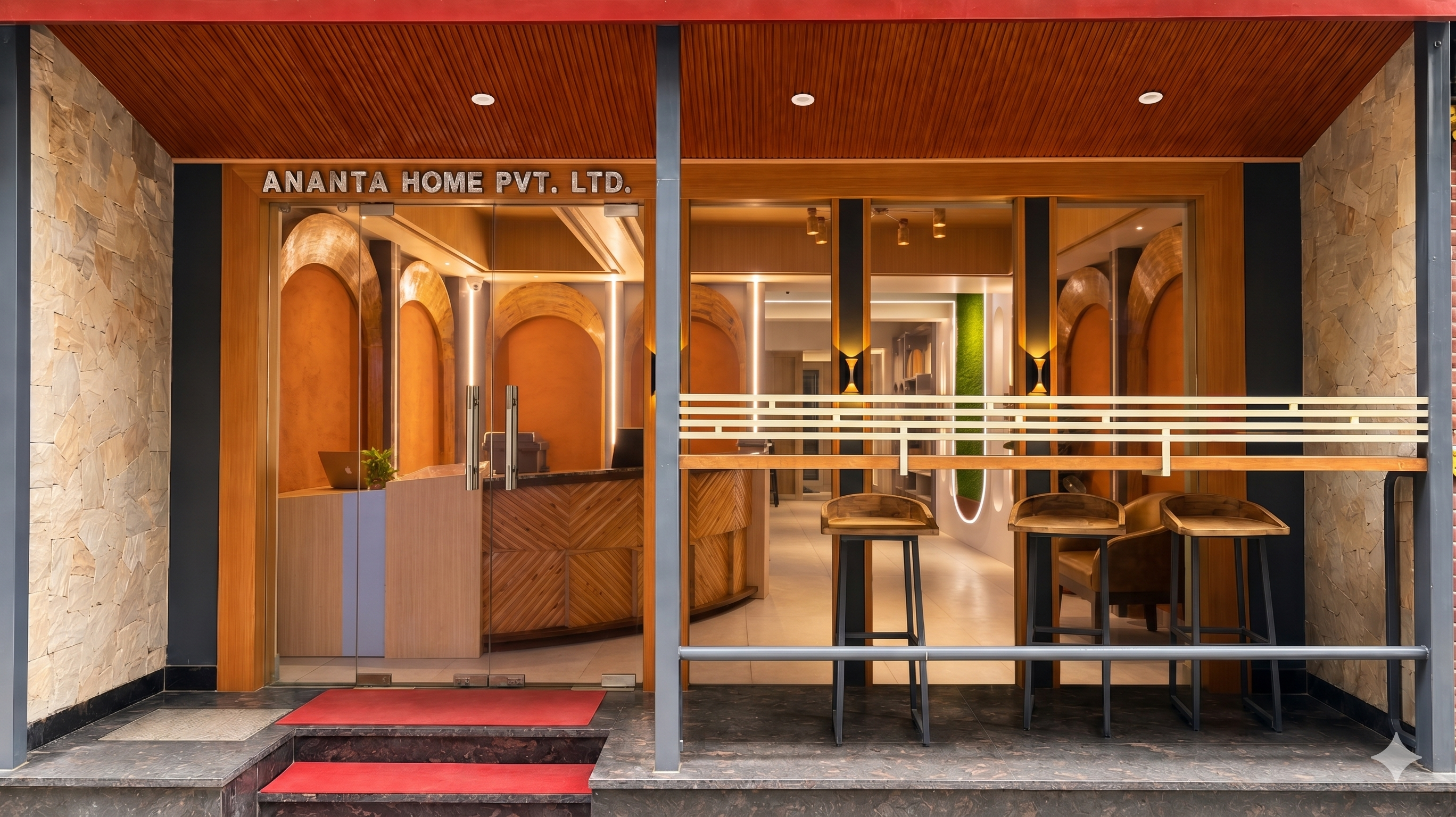 Ananta Home exterior &mdash; the hotel front in Thamel, Kathmandu